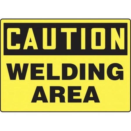 Accuform Caution Sign, MWLD611VP MWLD611VP